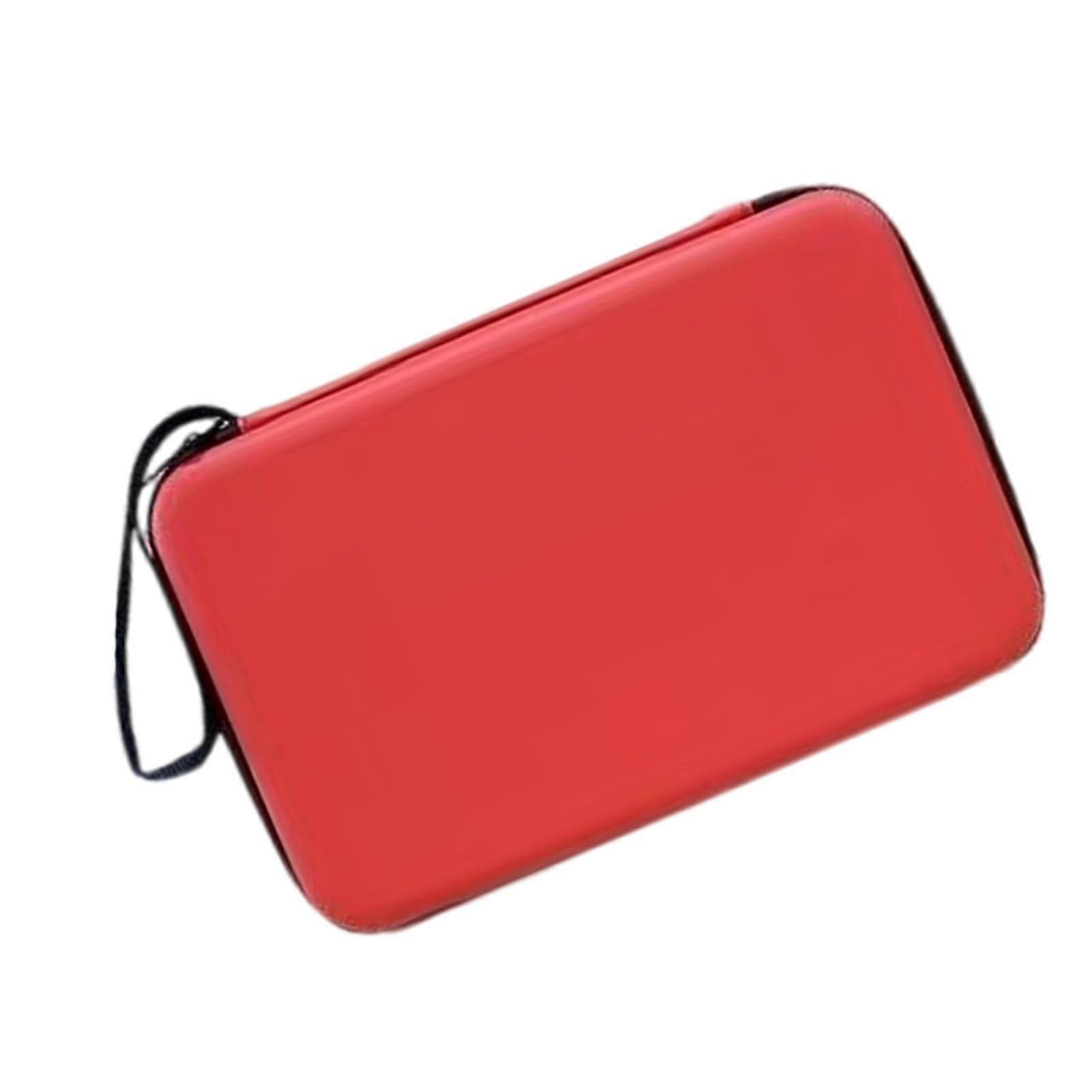 Waterproof Hard Shell Table Tennis Racket Case with Shockproof Dual Side Storage