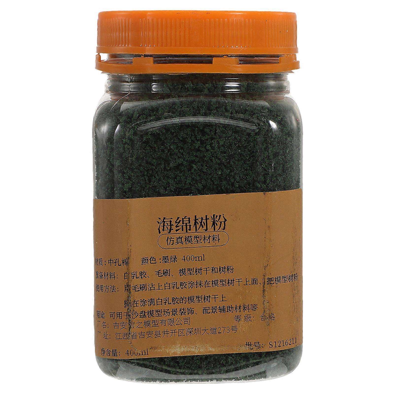 Grass Scatter Dark Green Basing Material Sponge Tiny Particles Decorative 1Set