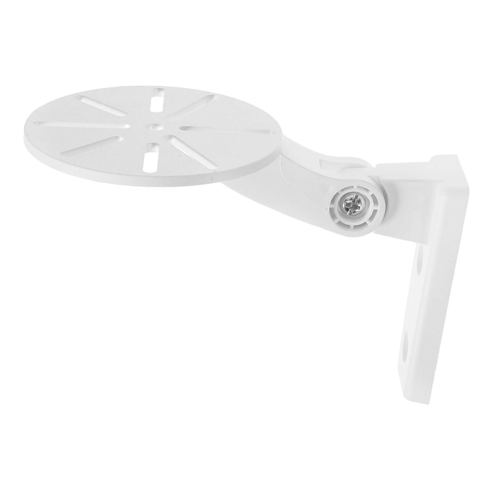 Security Camera Wall Mount with Shelf, Adjustable Bracket for Ring and Dome Cameras, No Drill, White