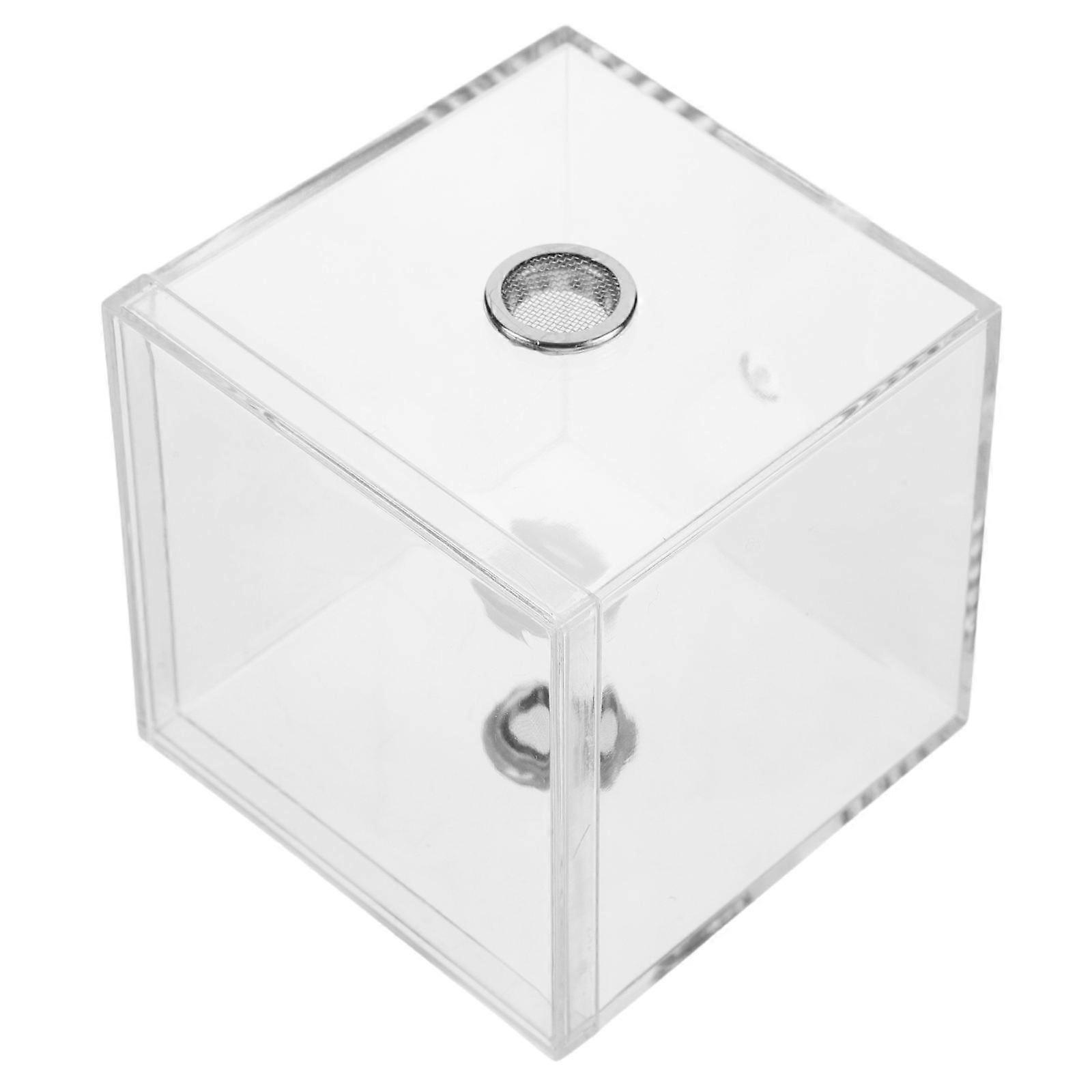 Transparent Cricket Keeper Plastic Bug Habitat Container for Kids