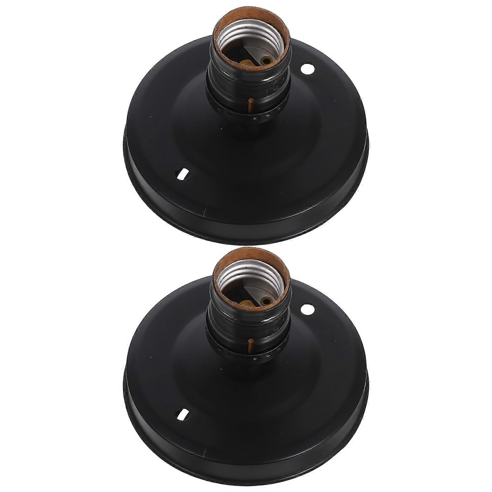 Ceiling Lamp Holder E26 E27 Wall Mounted Light Bulb Holder for 8Pcs Metal Socket