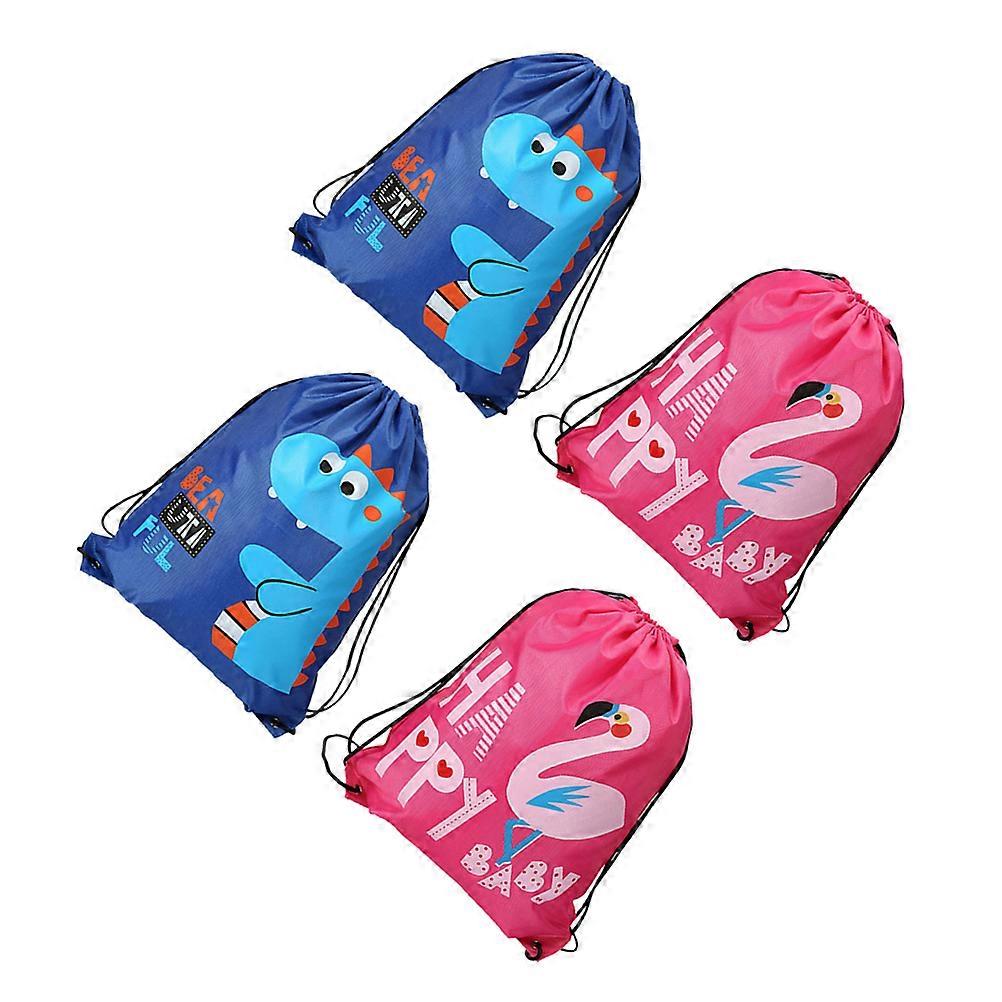 Adorable Drawstring Bags Multi-Function Beach Bags for Storage 12Pcs