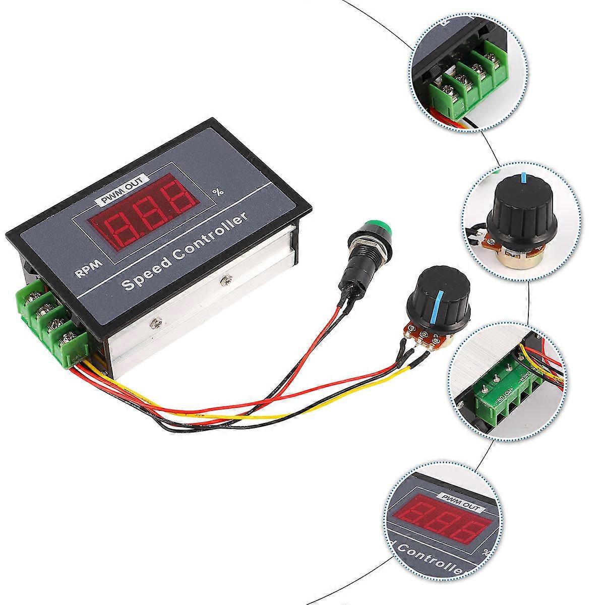 Electric Motor Controller Pwm Dc Motor Adjustable Governor Regulator
