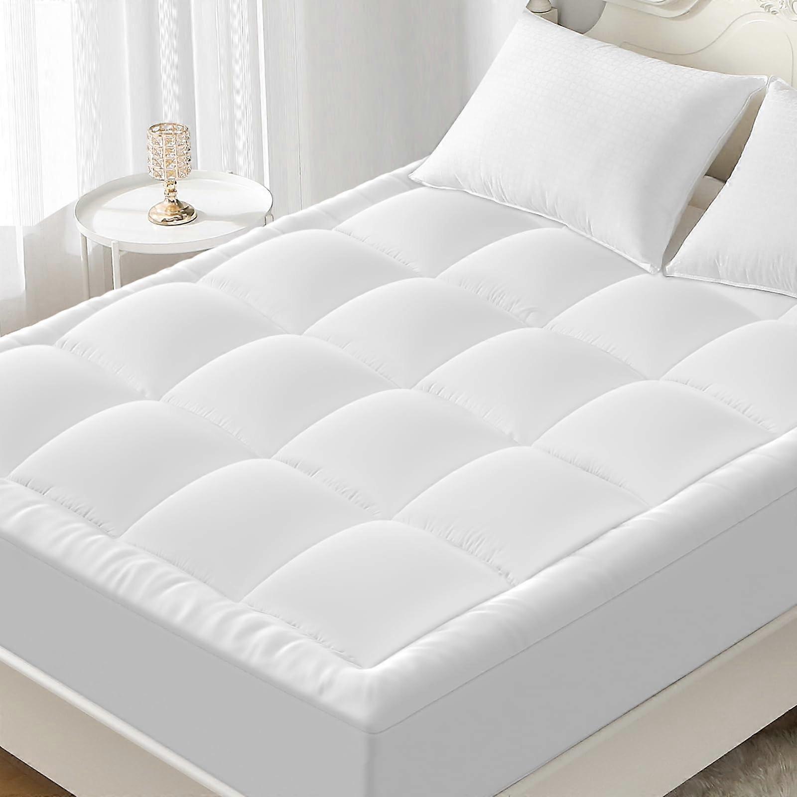 King Size Down Alternative Comforter with Extra Thick Fill, Cooling Breathable Winter Bedding