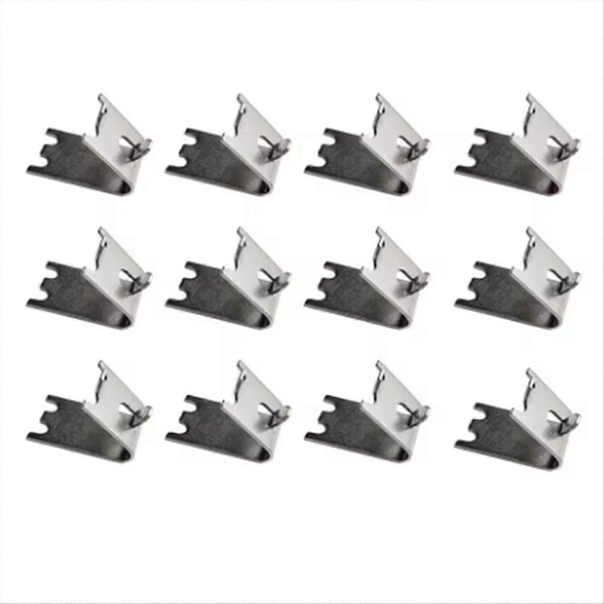 12PCS Commercial Freezer Shelf Clips Shelf Support Clamp