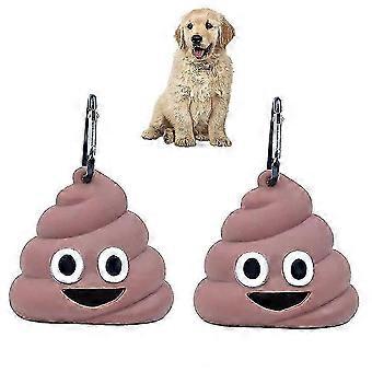 2-Pack Dog Poop Bag Holder, Pet Waste Dispenser