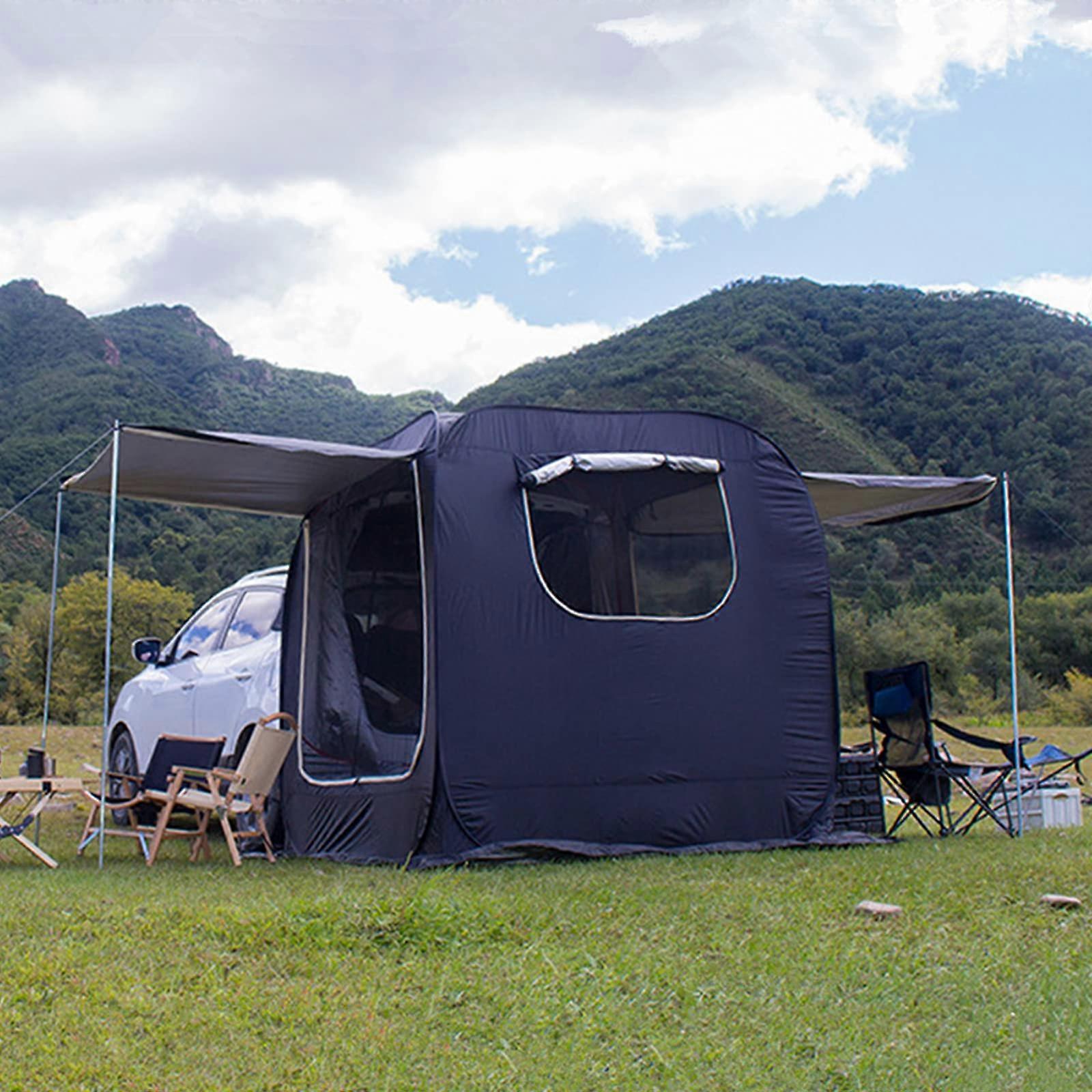 Waterproof SUV Tailgate Awning Tent with Quick Automatic Setup and UV Protection for Camping