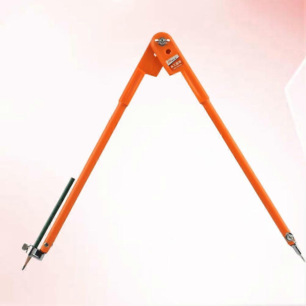Compas Cutter Precision Pencil Compass Orange 1Pcs