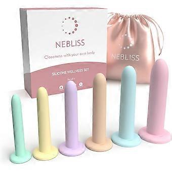Ensemble de baguettes en silicone pour femmes - Kit d'entraînement 6 pièces - Silicone hypoallergénique