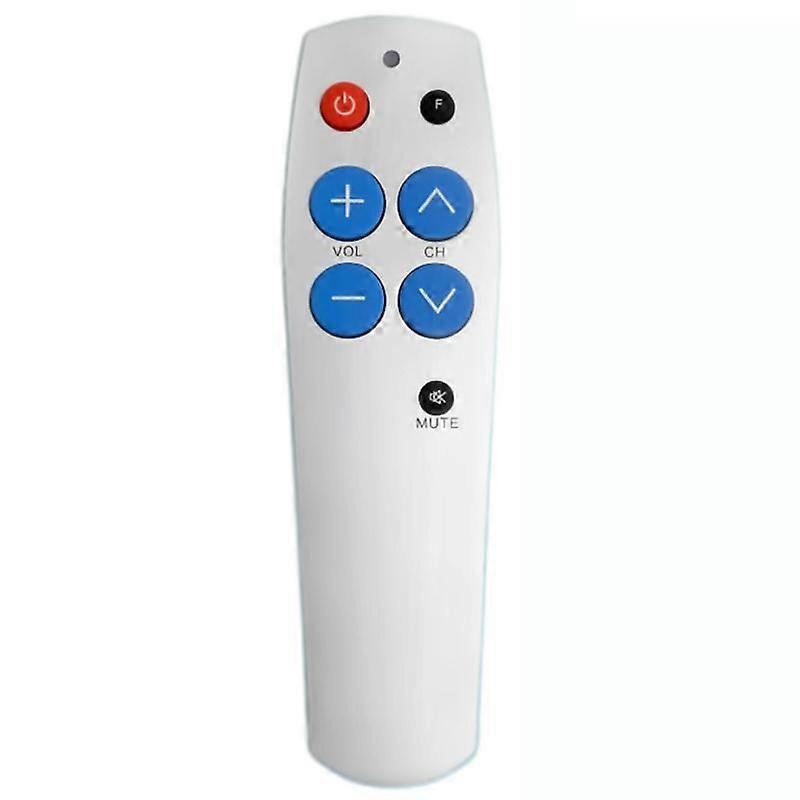 7-Key Universal Learning Remote Control for Seniors Backlit Edition