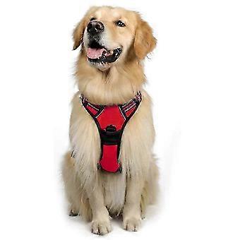 Easy Control No Pull Dog Harness, Heavy-Duty Front Clip & Reflective Handle, Perfect for Small Dog Walking