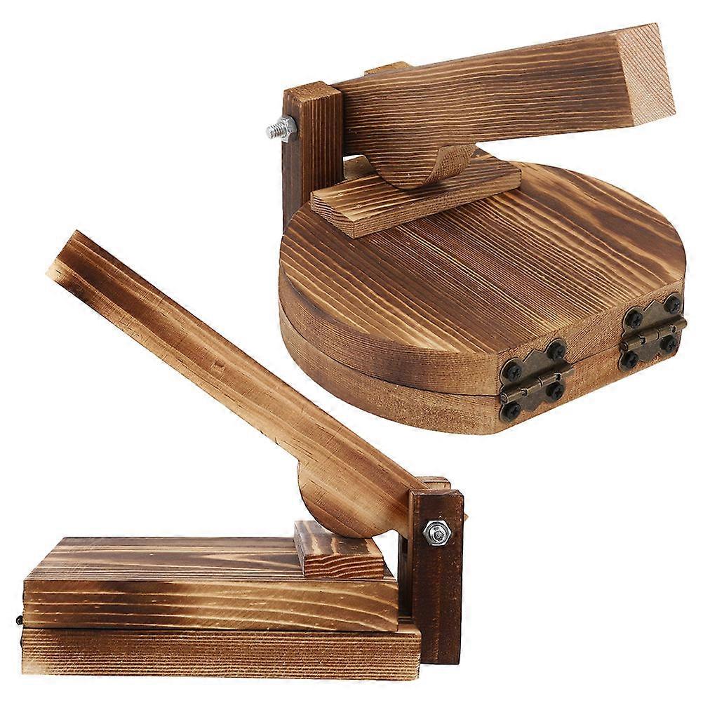 Teigpresse aus Holz, 2 Stück