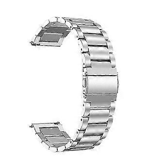 Titanium Alloy Watch Band 24mm 3-Bead Wrist Strap Replacement for TicWatch Atlas/Pro 5 Enduro