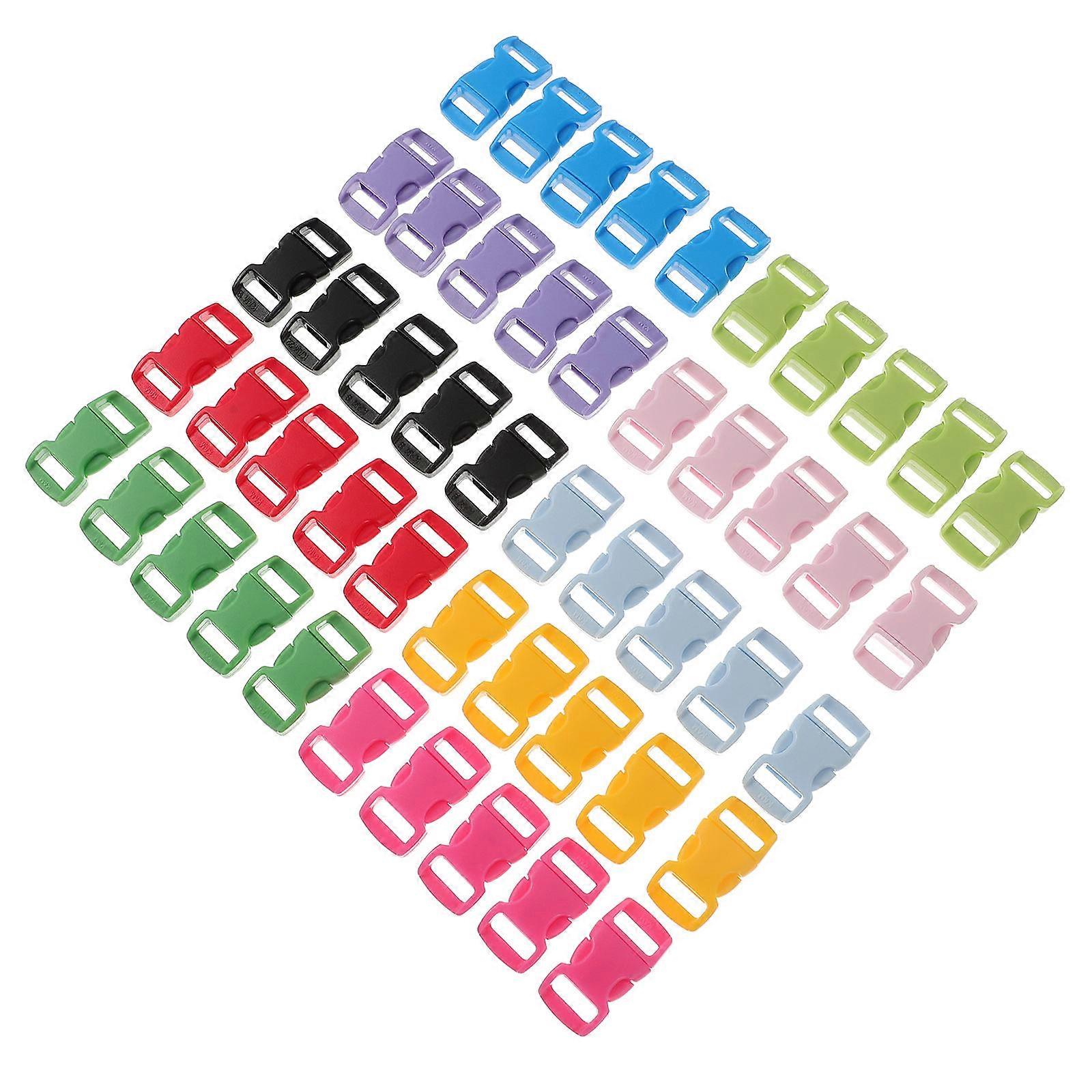 Backpack Buckle Plastic Quick Release Clips for Strap Use 50Pcs