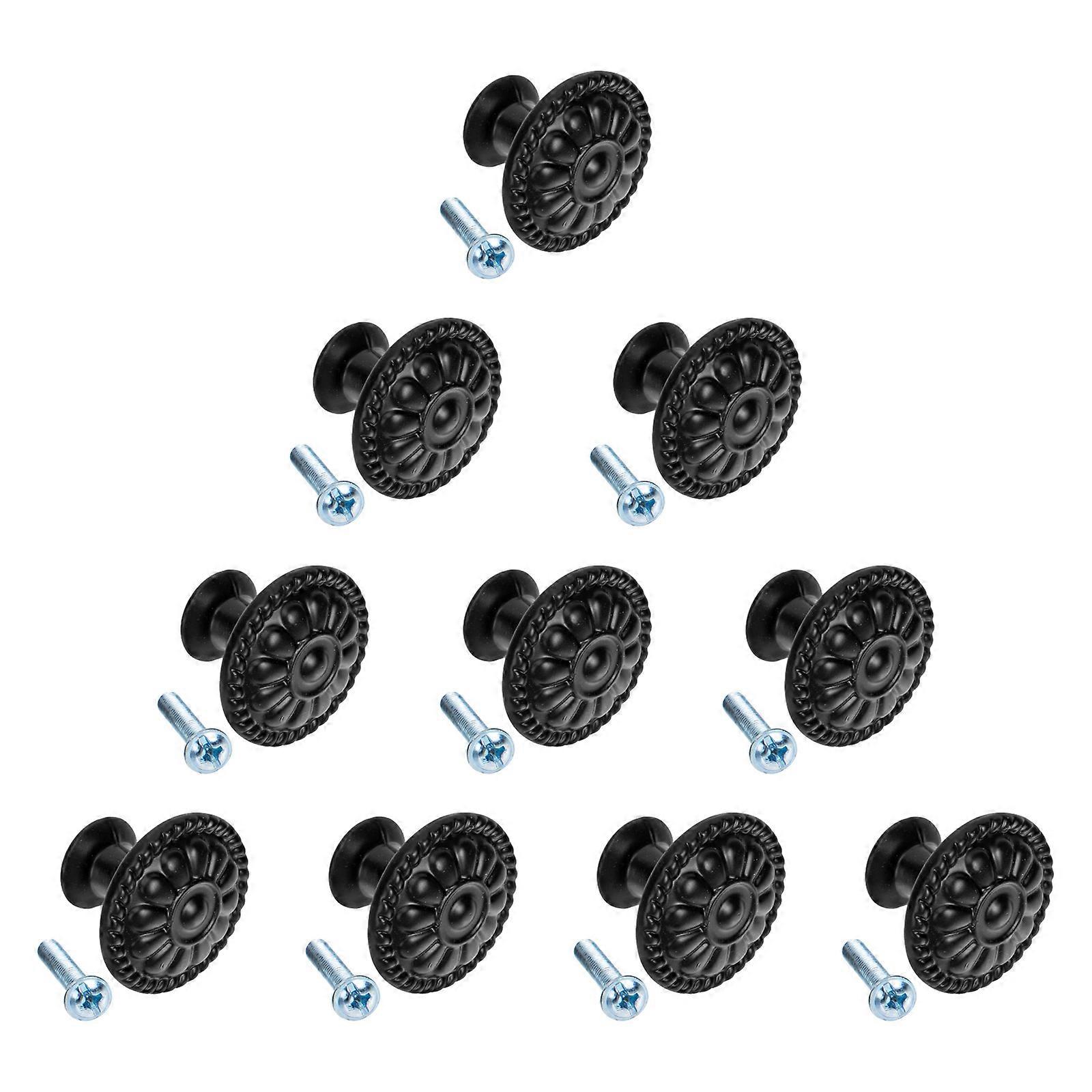 10 Sets Modern Style Cupboard Wardrobe Door Knobs Alloy Drawer Pull Handles