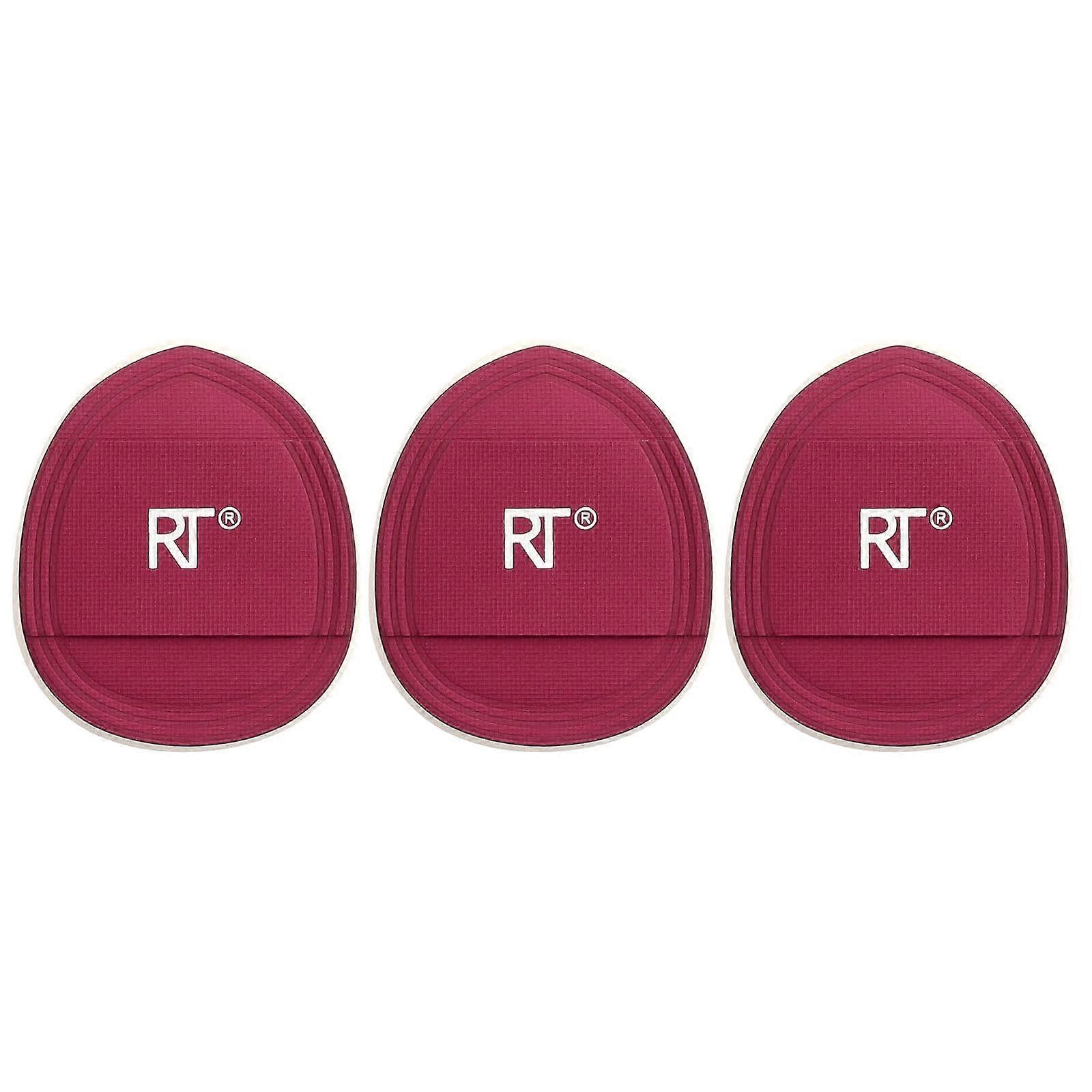 Real Techniques, Cherry On Top, Mini Marshmallow Puff Trio, 3 Count, 3-Pack