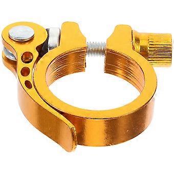 Bicicleta Seat Post Clamp Folding Bike Seatpost Fixator Alumínio liga Seatpost Collar para bicicleta
