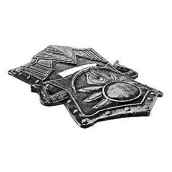 Grey Toy Shield for Cosplay Play Medieval Pretend Prop