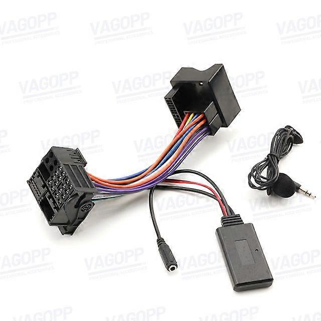 Car Bluetooth-compatible 5.0 Module Receiver AUX-in Input Audio Music Adapter MIC Handsfree For BMW E60 E61 E63 E64 E87 E90