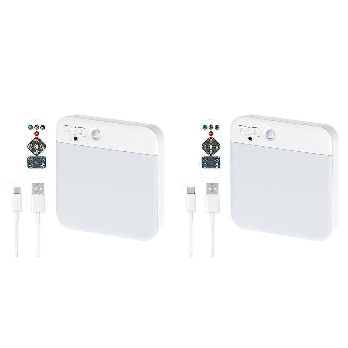 Rechargeable Motion Sensor Ceiling Light with Remote