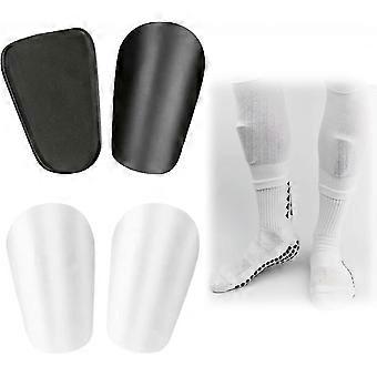 2 Pares Mini Pro Football Caneleiras, mini Conjunto de Caneleiras de Futebol, Unissex Antiderrapante Futebol Mangas Caneleira, Futebol Profissional Shin