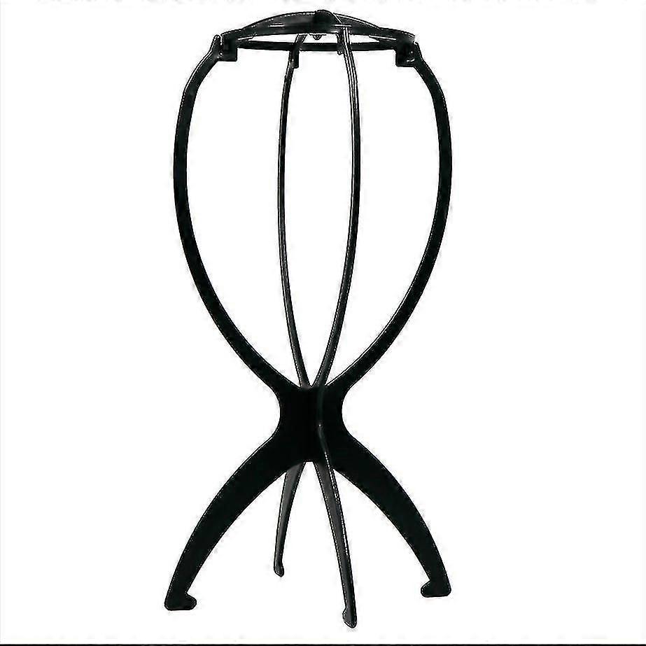 Parykstativ, Paryk Display Stand, Sort, 16*35cm