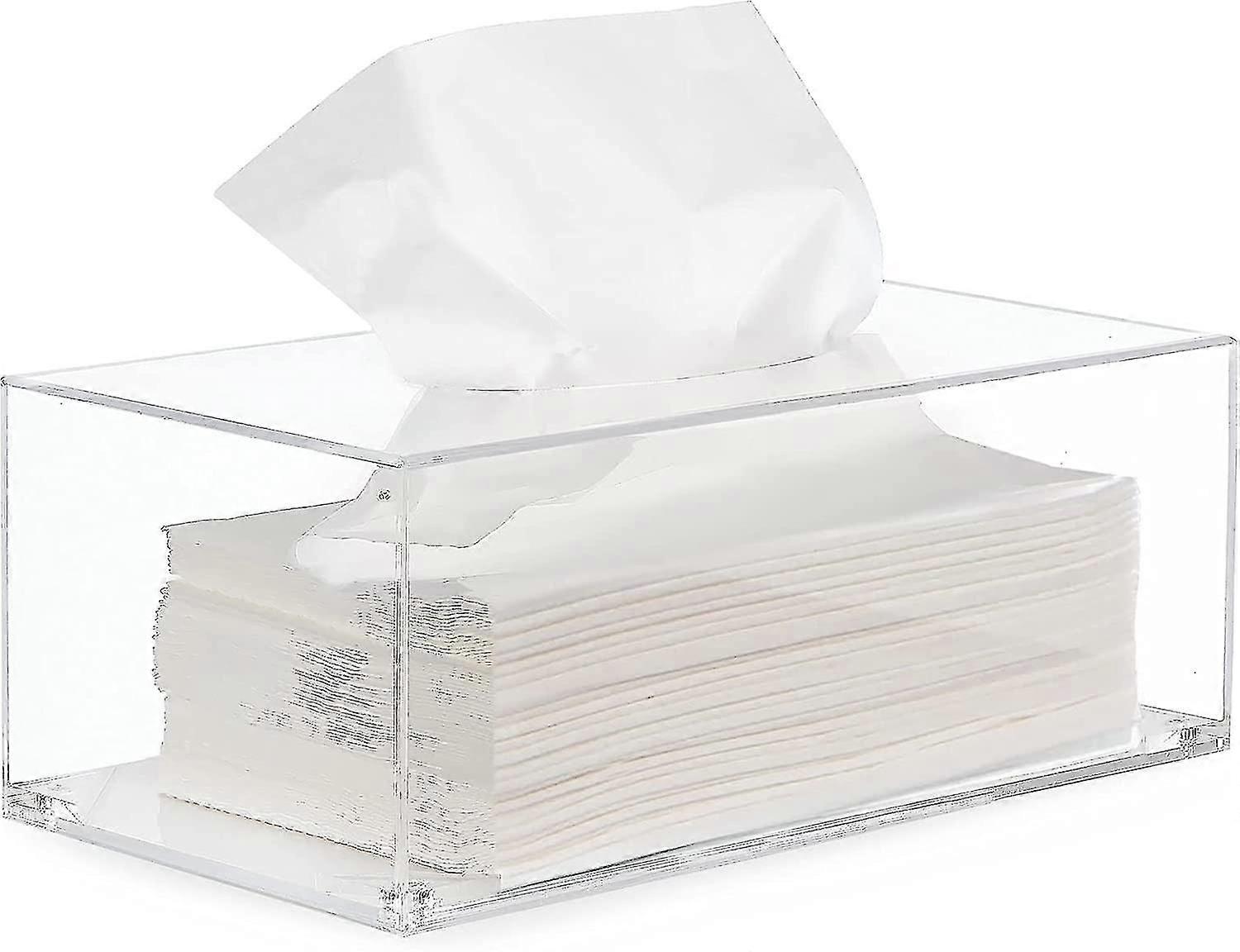 Clear Acrylic Rectangle Napkin Organizer