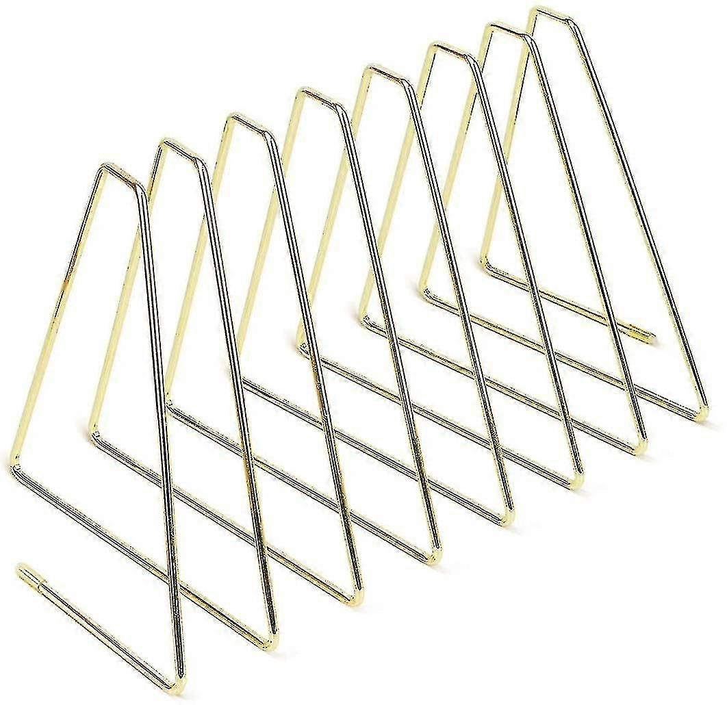 Traingle Shape Metal Bookends
