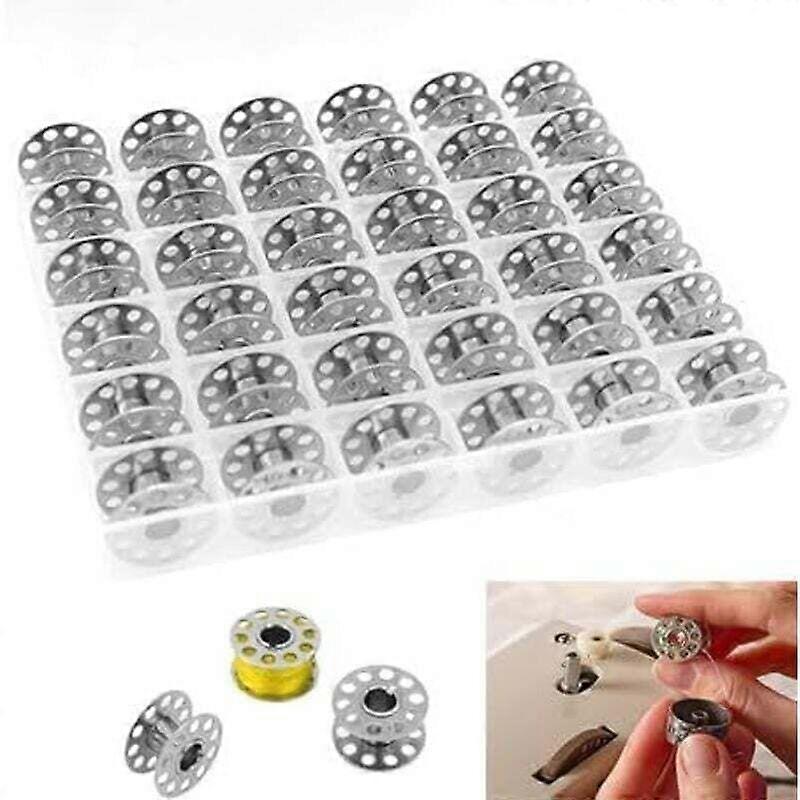 Lot de 36 bobines pour machine  coudre.