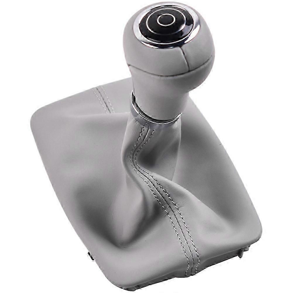 Gear Shifter Knob W/Boot for C/E Class C180 E200 Gray
