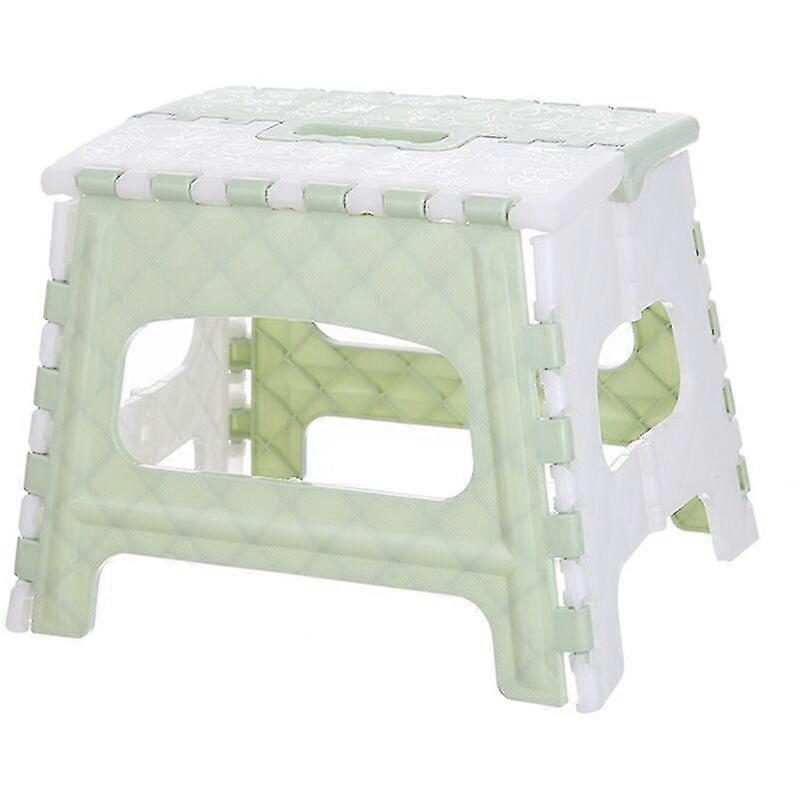 Upper folding stepladder - green