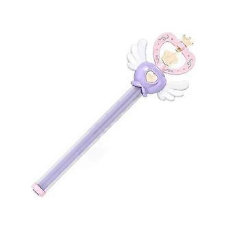 Kids Wand Water Toy Age 3+, Manual Pull ABS Summer Pool Backyard Beach Bath Toy, Single Pack for Children Outdoor Use  Purple