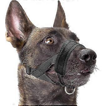 Anti Chewing Dog Muzzle Anti Biting Barking with Soft Padding Adjustable Loop