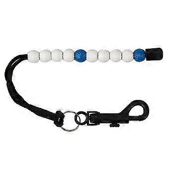 Golf stroke counter golf beads golf counter score accessory(white blue) [MI]
