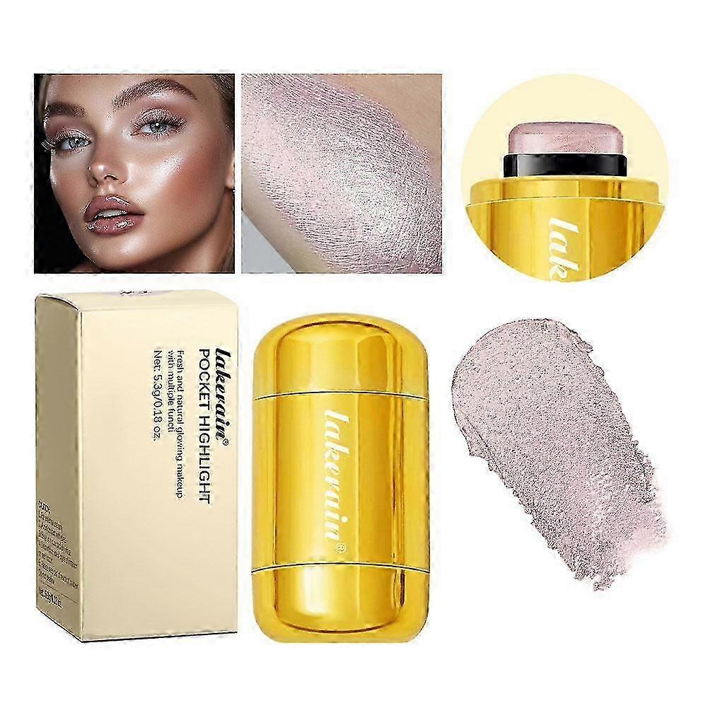 Multifunctional Rotating Highlight Stick, Long-Lasting Contouring Makeup