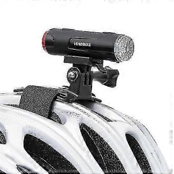 Cykelhjelm Lys Med Hvid Front Rød Hale LED USB Genopladelig Vandtæt Hjelm Sikkerhedslys Til Voksne