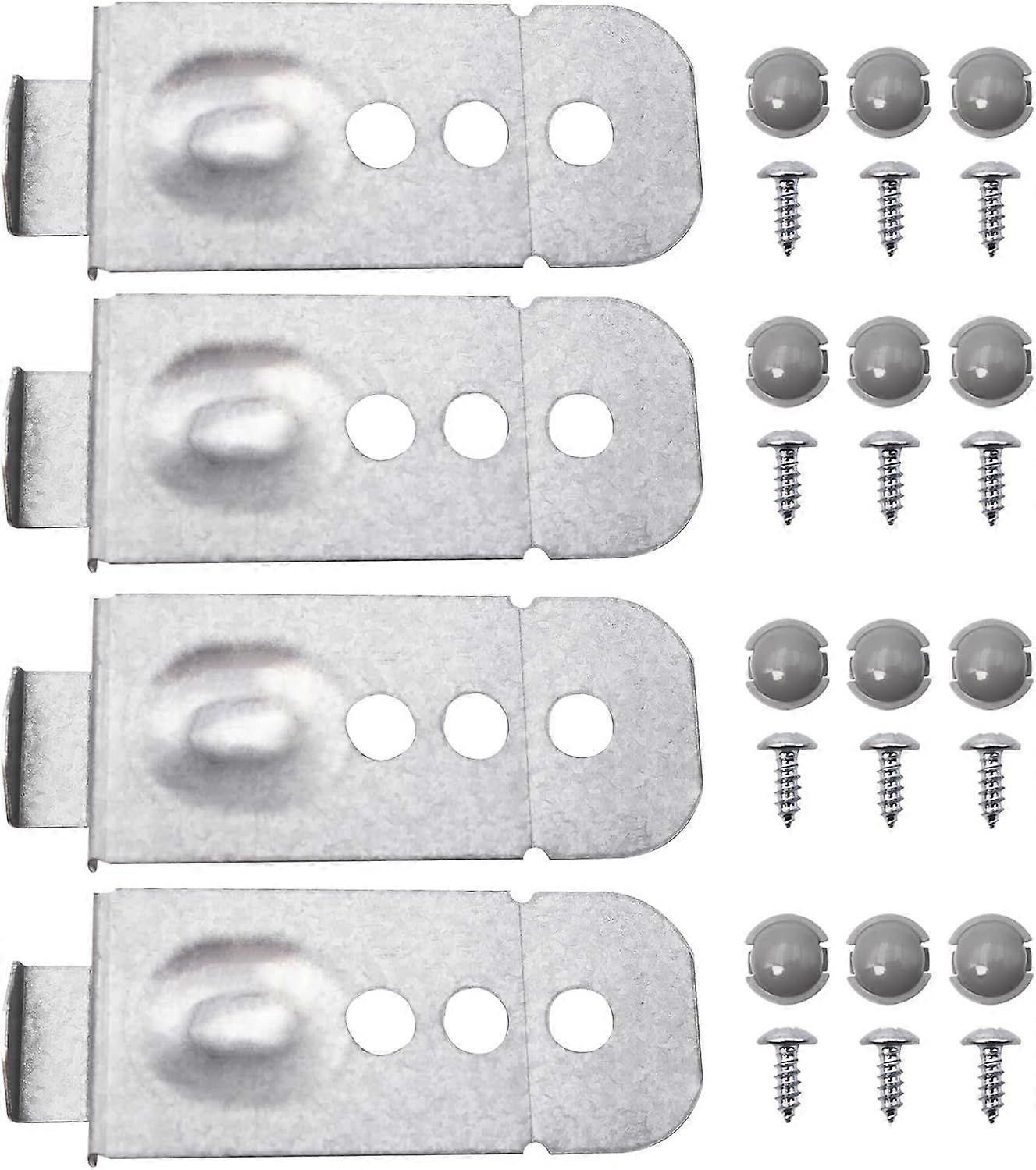 4pc DD98-01051C Dishwasher Installation Bracket kit Compatible with Samsung