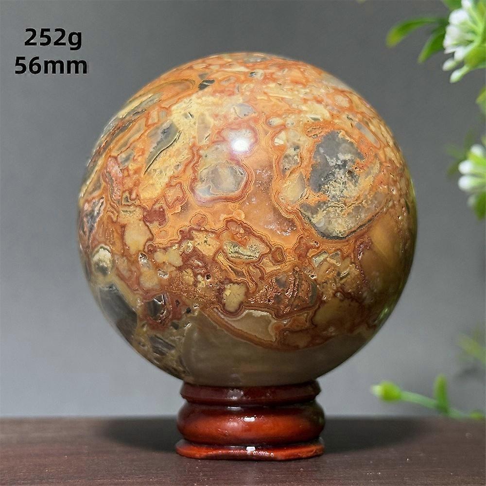 Crazy Agate Natural Gemstone Massage Ball