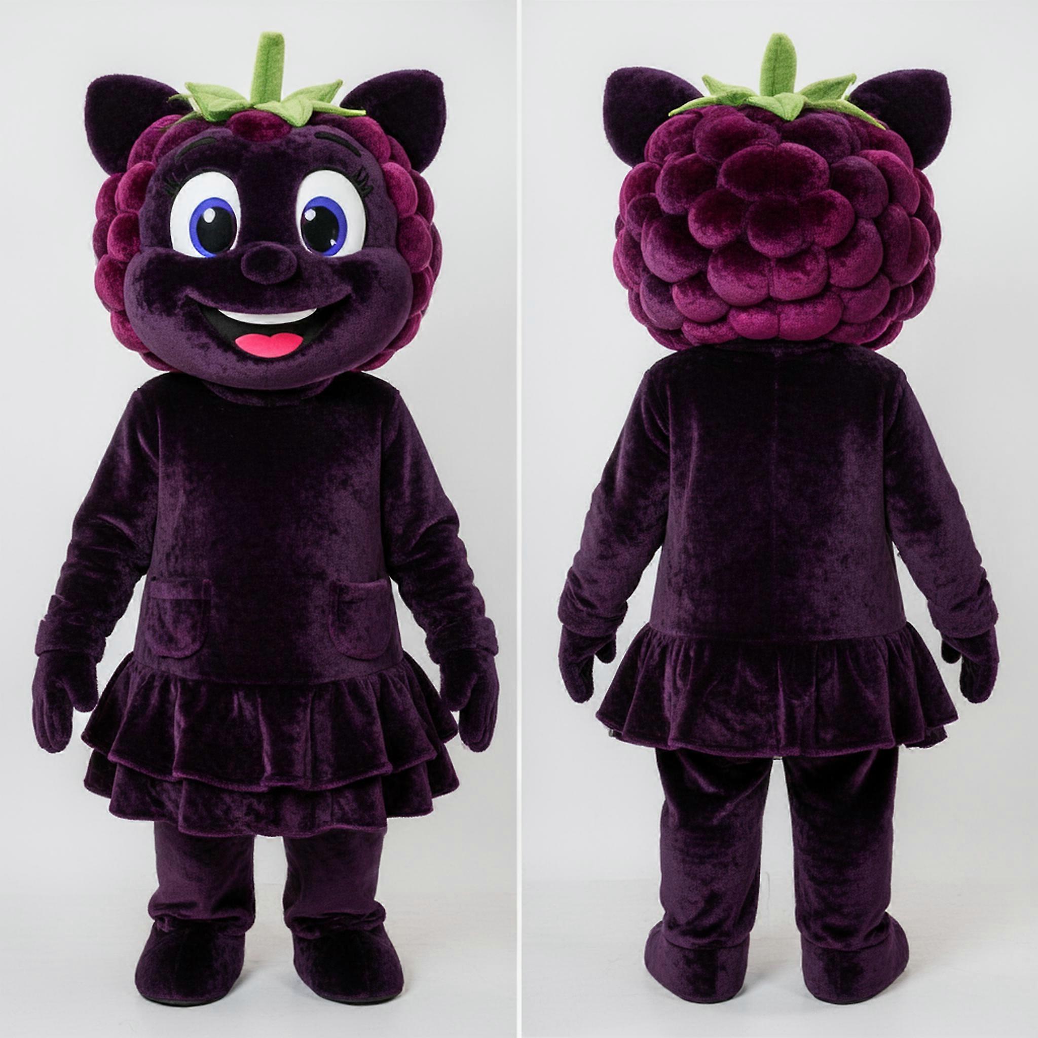 MASTICOT Deep Purple Flouncy Raspberry Mascot