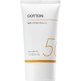 All Around Safe Block Cotton Sun Cream SPF 50+ - Sunscreen cream 50ml