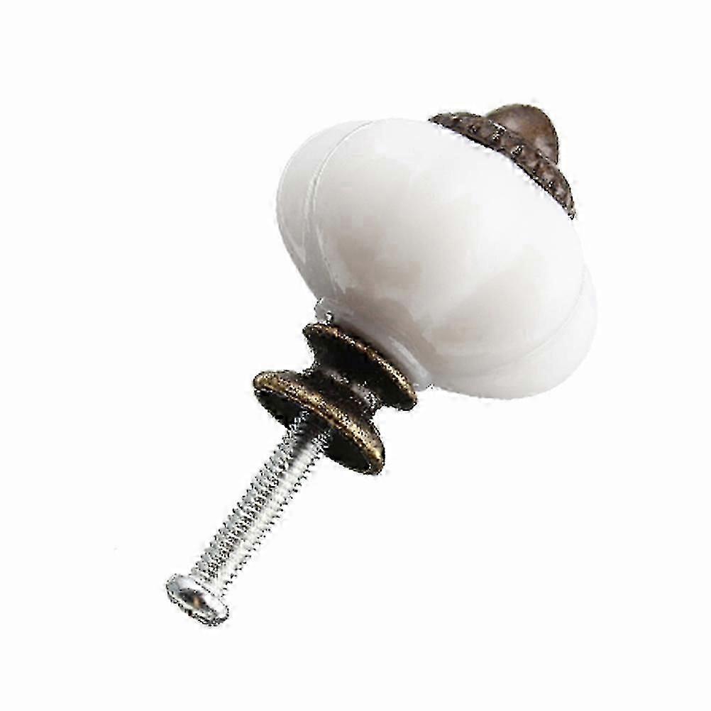 Z8 Cabinet Pull Handle Pumpkin Plastic Drawer Knobs Handle for Home Use