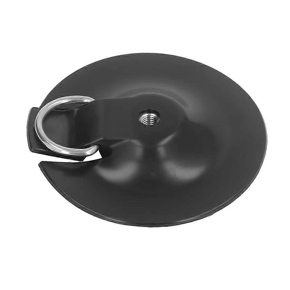 Kayak Paddle Board Camera Base Camera Flat Curved Mount Bracket Surfboard Camera Mount Base with D Ring Black