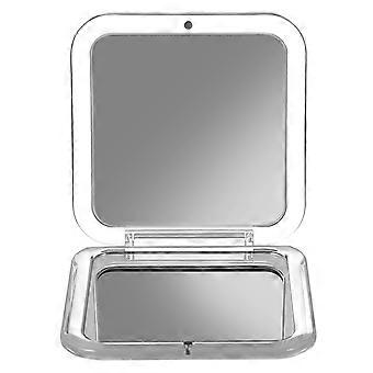 Compact Travel Mirror Folding Mirror with 15X Magnification 4Pcs Set