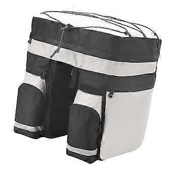 Bike Trunk Bag 60L Large Capacity Back Rack Bag 3 in 1 Multifunctional Rear Seat Storage Carrier for Mountain Bikes
