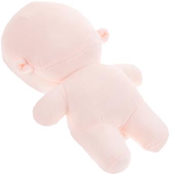 Plush Doll Blank Body Doll for Playing Beige Unfinished Toy Cute Design