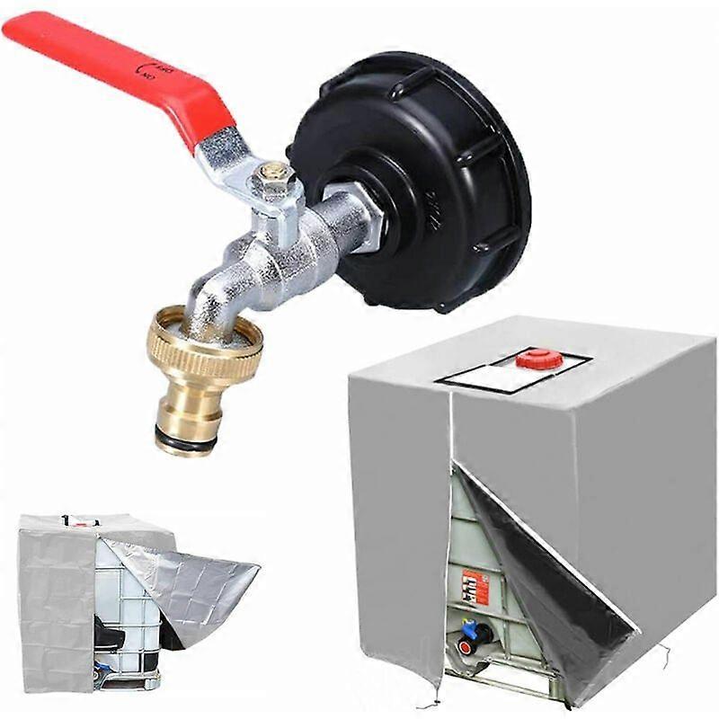 Premium Brass Winterizing IBC Tote Adapter