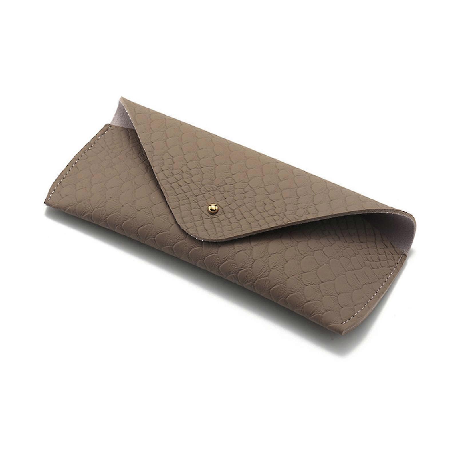 Slim-Fit PU Leather Glasses Case