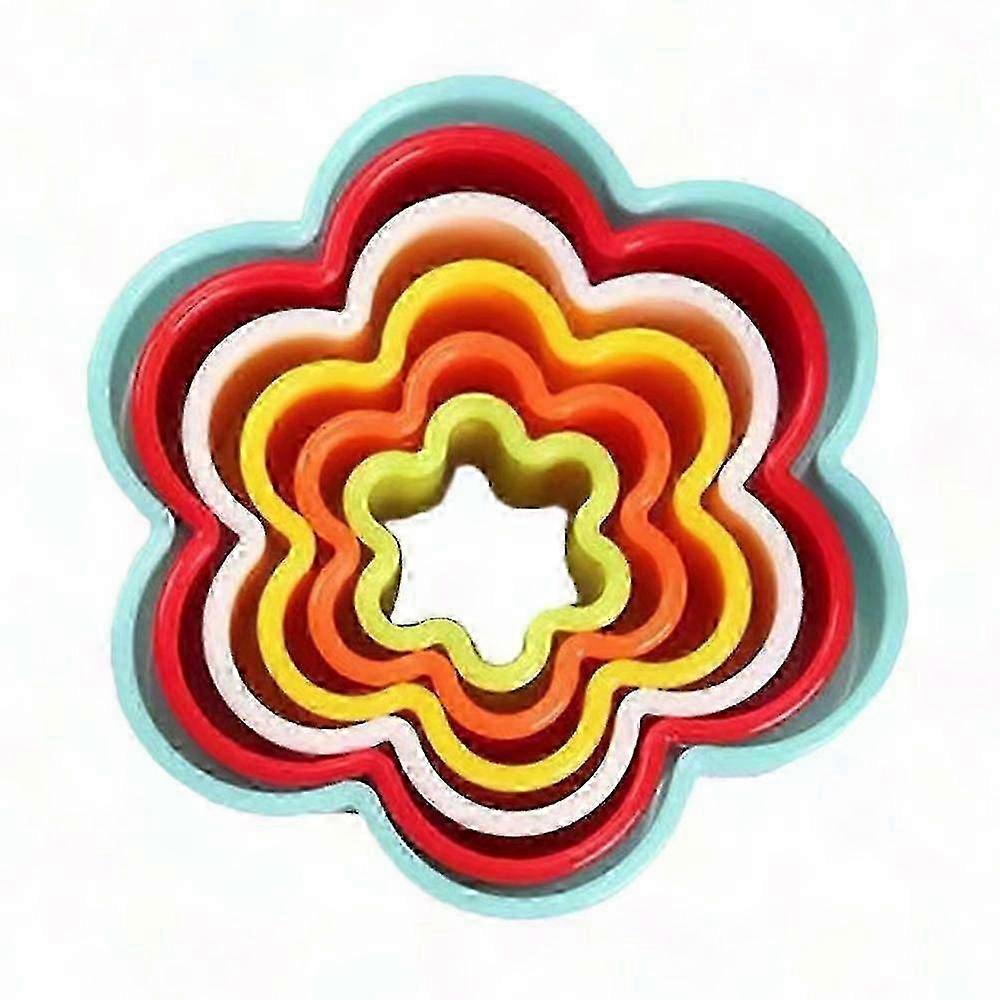 Two-Sided Wave Round Cookie Cutters