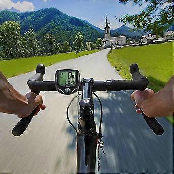 Large-Font Wireless Bicycle Speedometer