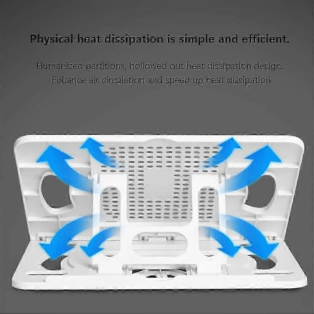 Adjustable Foldable Laptop Stand with 360° Rotation